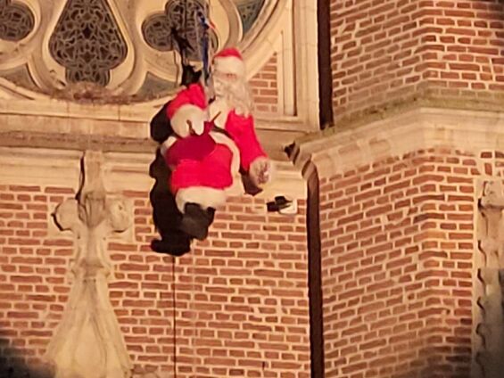 Descente du Père Noël