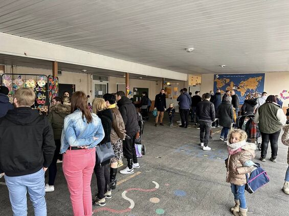 La fête du printemps à l'école