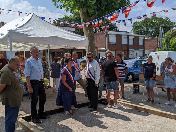Inauguration place Victor Hugo