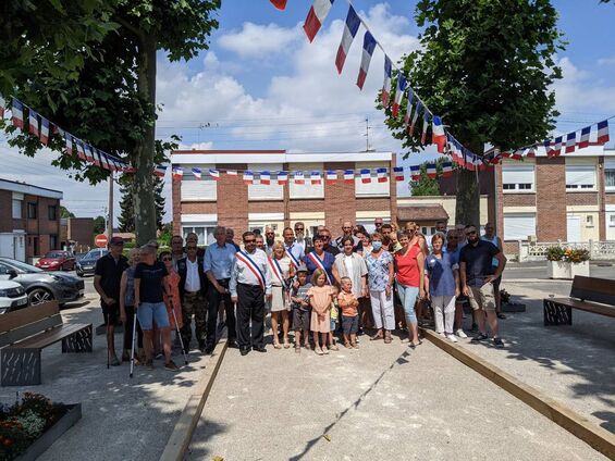 Inauguration place Victor Hugo