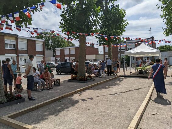 Inauguration Place Victor Hugo