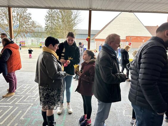 La fête du printemps à l'école