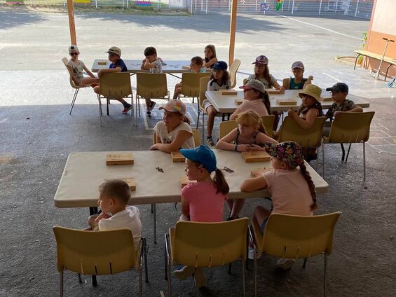 Atelier fabrication lampes à huile pour les 8/10