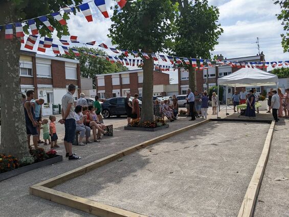 Inauguration place Victor Hugo
