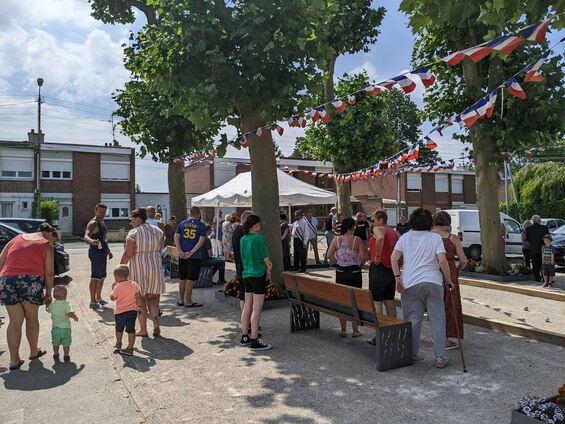 Inauguration place Victor Hugo