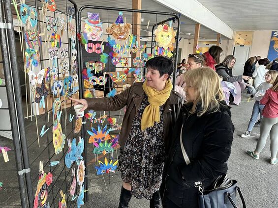 La fête du printemps à l'école